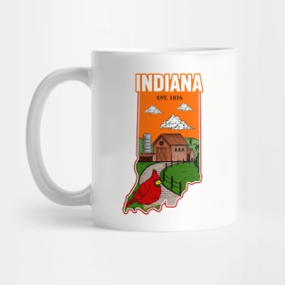 Indiana and vintage Mug